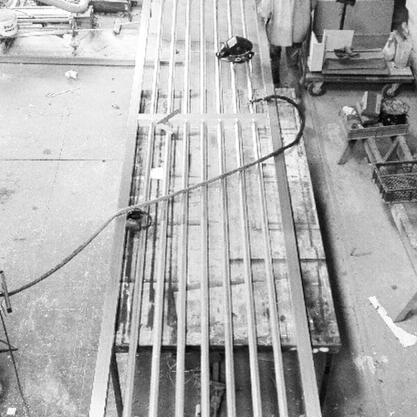 Rambarde aluminium pour escalier design en Bourgogne